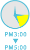 PM3:00 ▼ PM5:00